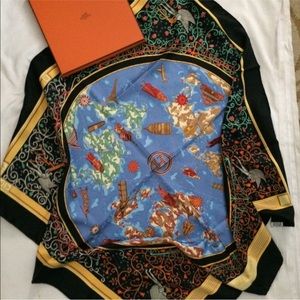 Authentic Hermes Scarf 35